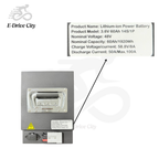 Lithium-Ionen-Batterie  48V 60Ah