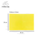 Epoxid-Isolierplatte Batterie 0.5mm  Gelb