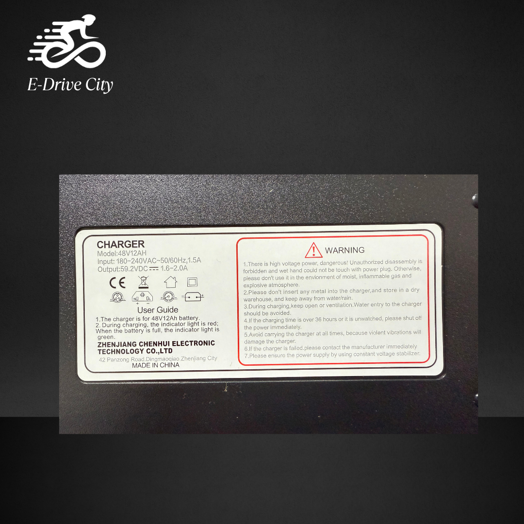 Schnellladegerät für Lithium-Akkus 48V