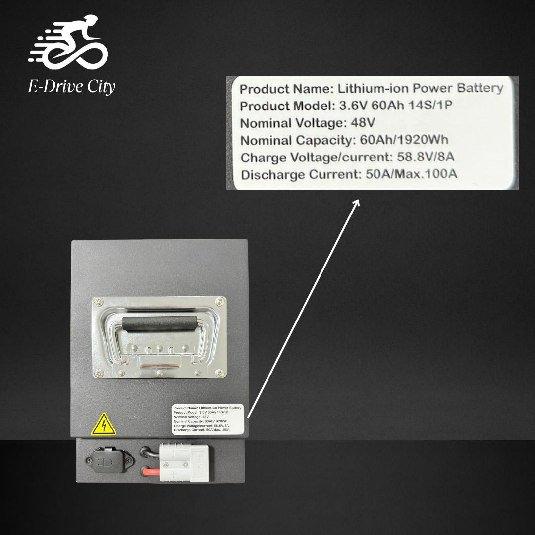 Lithium-Ionen-Akku 48V 60Ah