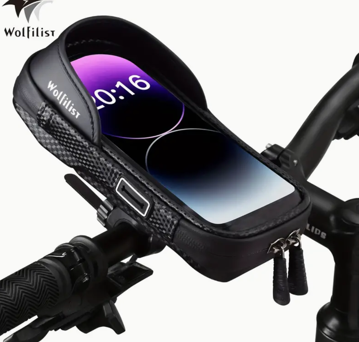 Wasserdichte Handyhalterung mit Tasche – Für E-Scooter & Fahrrad