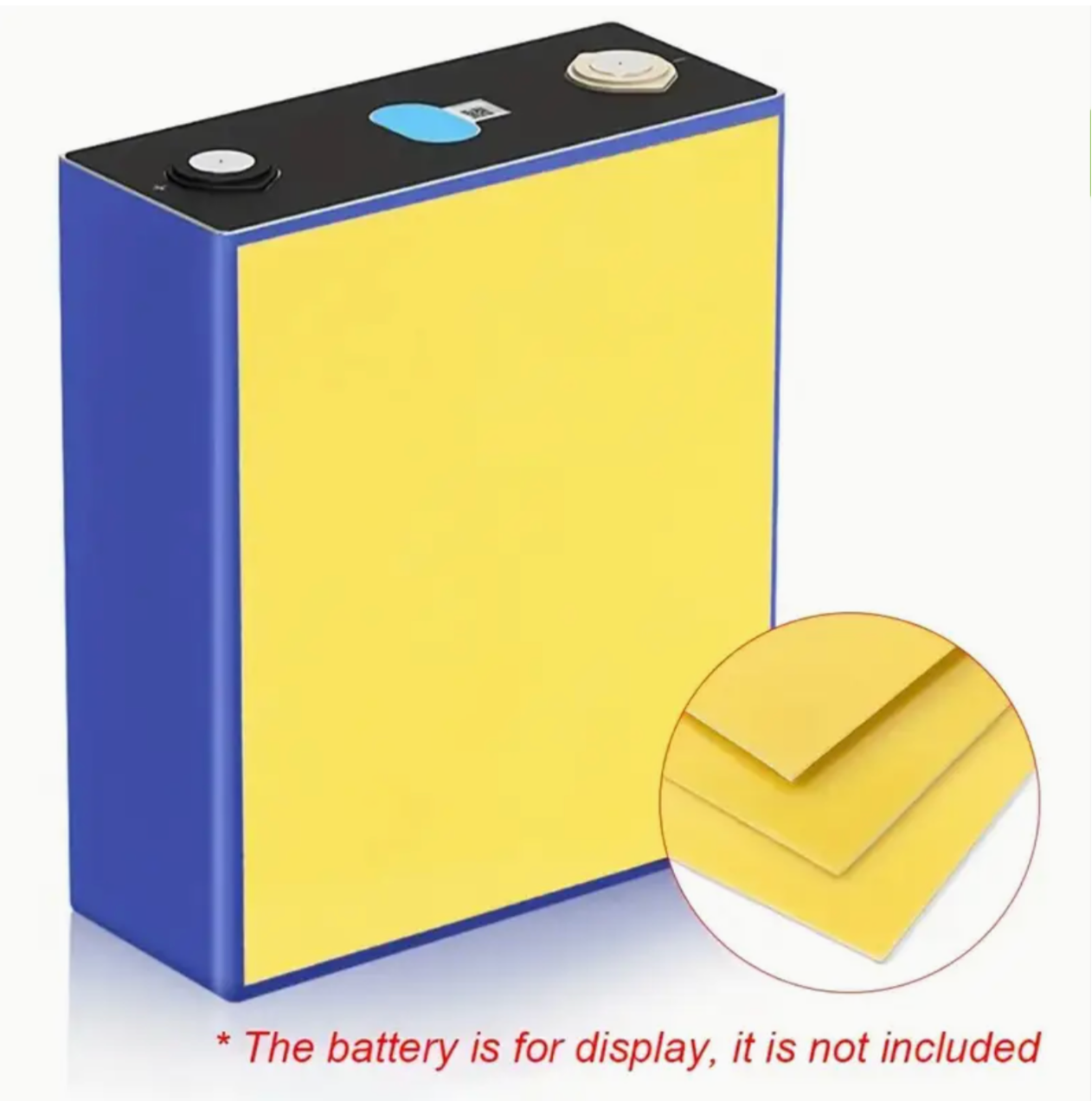 Epoxid-Isolierplatte Batterie 0.5mm  Gelb