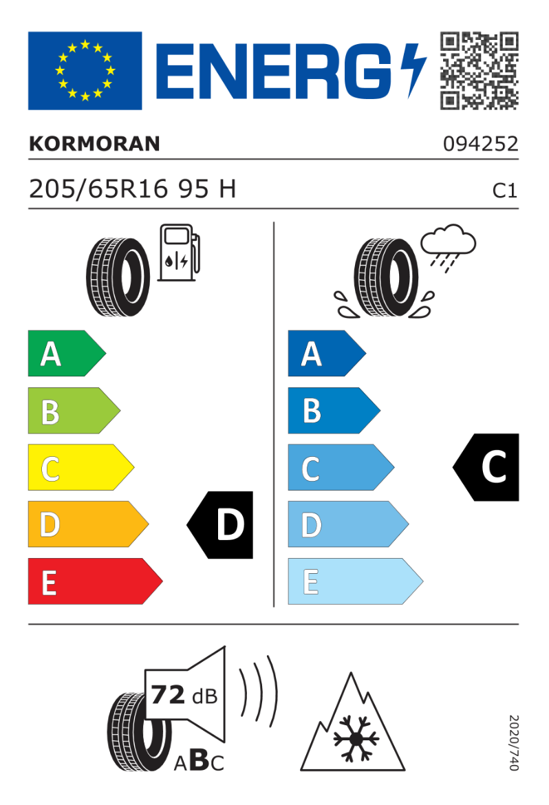 Kormoran Snow 205/65 R16 95H Winterreifen