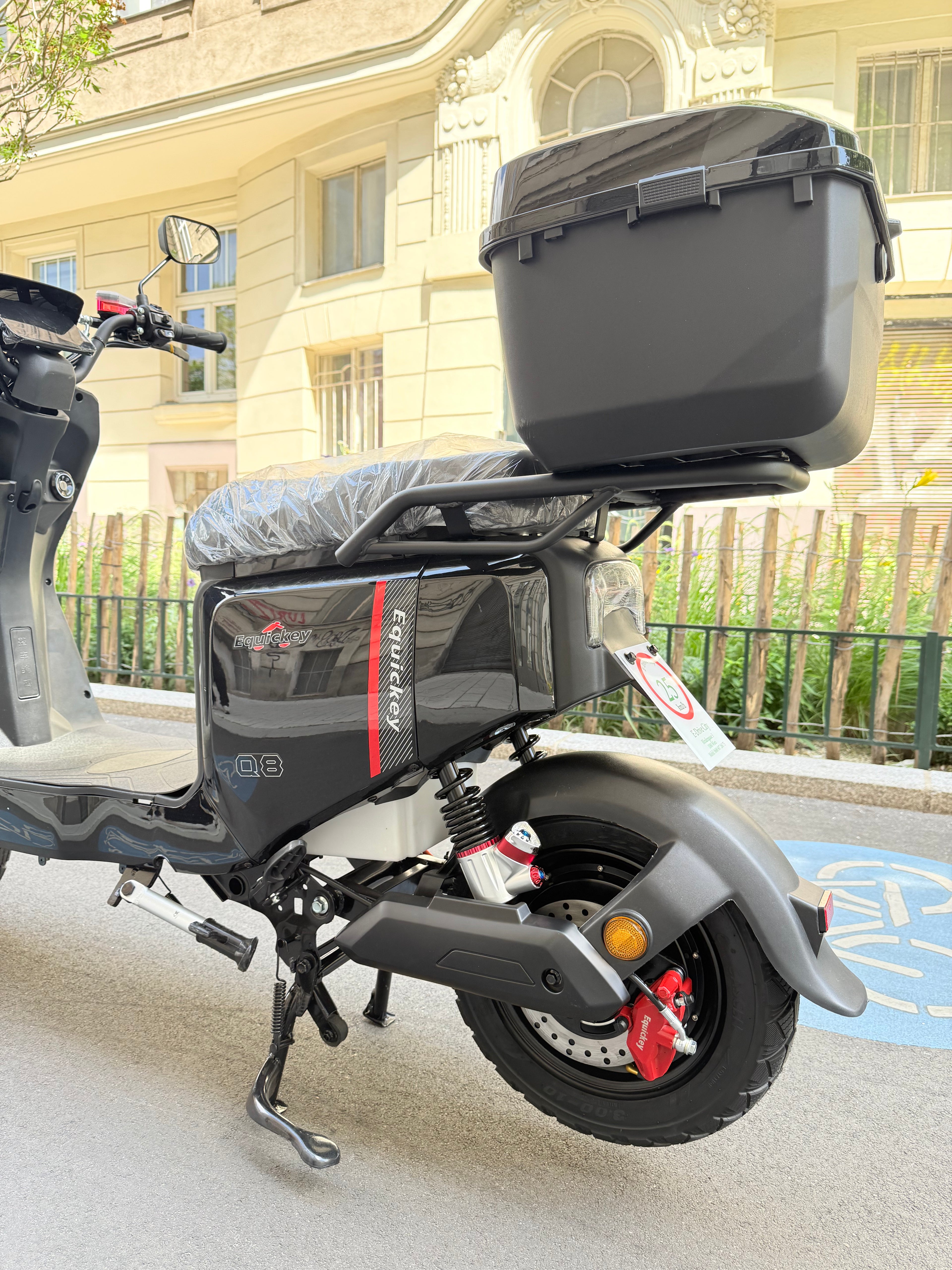 Equickey Q8 PRO E-Moped 25 kmh